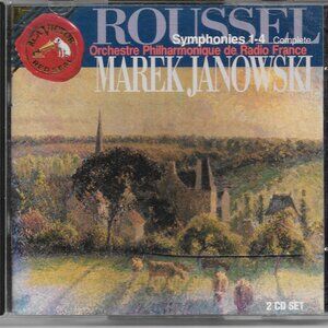 Roussel Symphonies 1-4 Marek Janowski 2 CD Set RCA Victor Red Seal Radio France